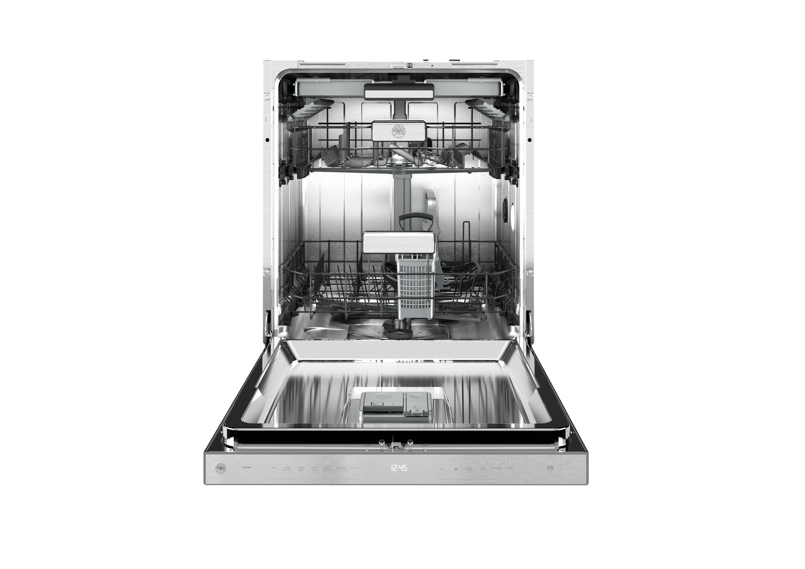 ΠΛΥΝΤΗΡΙΟ ΠΙΑΤΩΝ BERTAZZONI DW60S3UDXDP PROFESSIONAL | ΗΜΙ-ΕΝΤΟΙΧΙΖΟΜΕΝΟ | INOX ΠΟΡΤΑ+ΧΕΡΟΥΛΙ 2