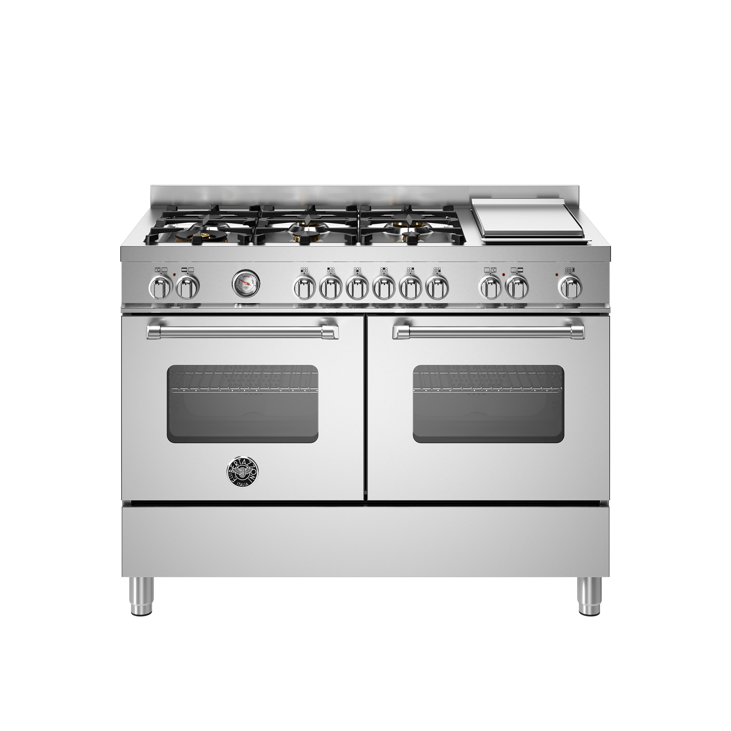 ΚΟΥΖΙΝΑ BERTAZZONI MAS126G2EXT | ΦΟΥΡΝΟΙ ΗΛΕΚΤΡΙΚΟΙ | ΕΣΤΙΕΣ ΑΕΡΙΟΥ ΚΑΙ grill Teppanyaki