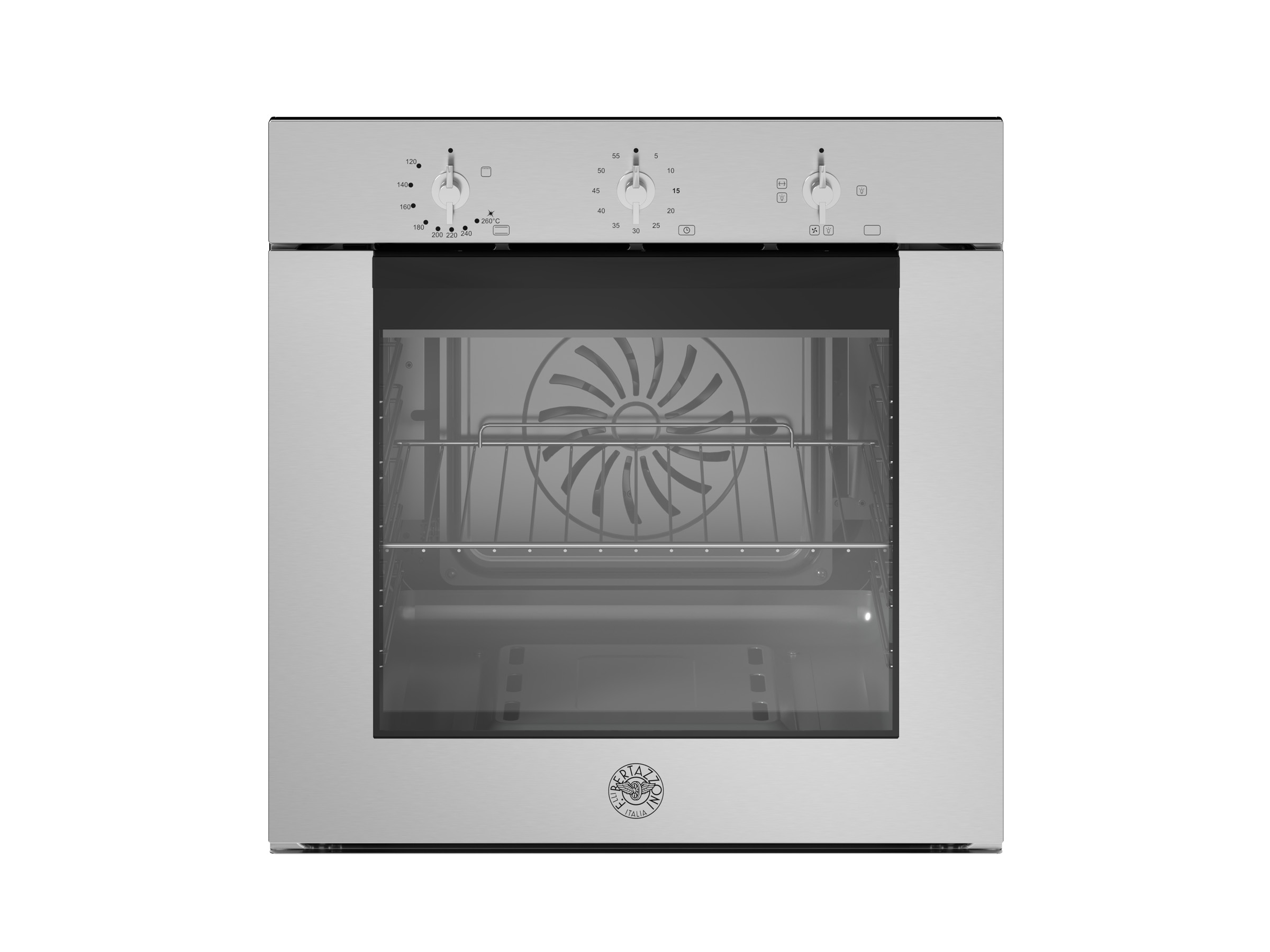 ΦΟΥΡΝΟΣ BERTAZZONI F605MODGKXS | ΦΟΥΡΝΟΣ ΑΕΡΙΟΥ ΜΕ ΑΕΡΑ ΚΑΙ ΓΚΡΙΛ ΑΕΡΙΟΥ ΚΑΙ ΣΟΥΒΛΑ