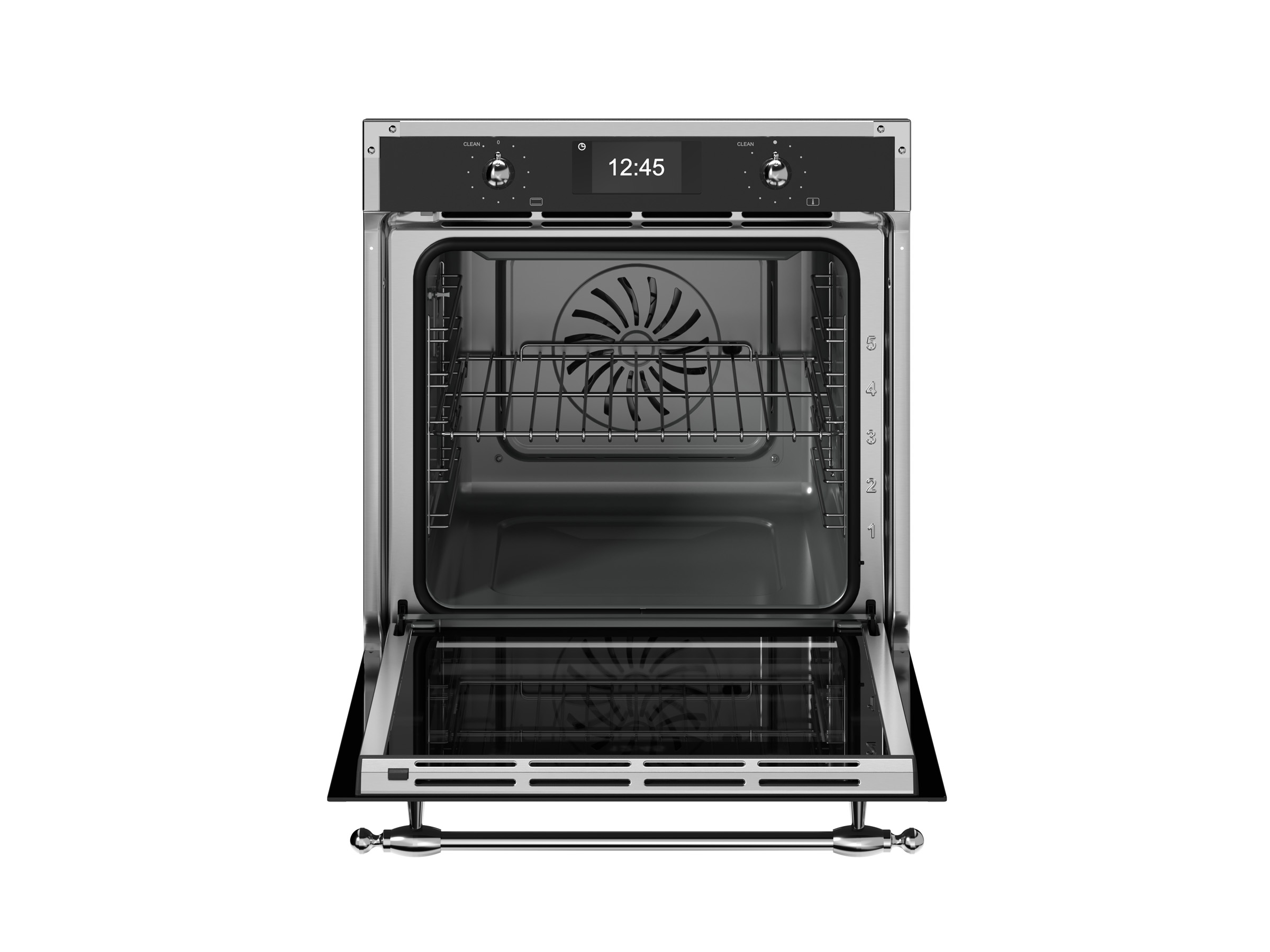 ΦΟΥΡΝΟΣ BERTAZZONI FHER6117CTNX3 | ΦΟΥΡΝΟΣ ΗΛΕΚΤΡΙΚΟΣ ΑΤΜΟΥ ΜΕ ΠΥΡΟΛΥΣΗ | TFT ΟΘΟΝΗ ΑΦΗΣ 3