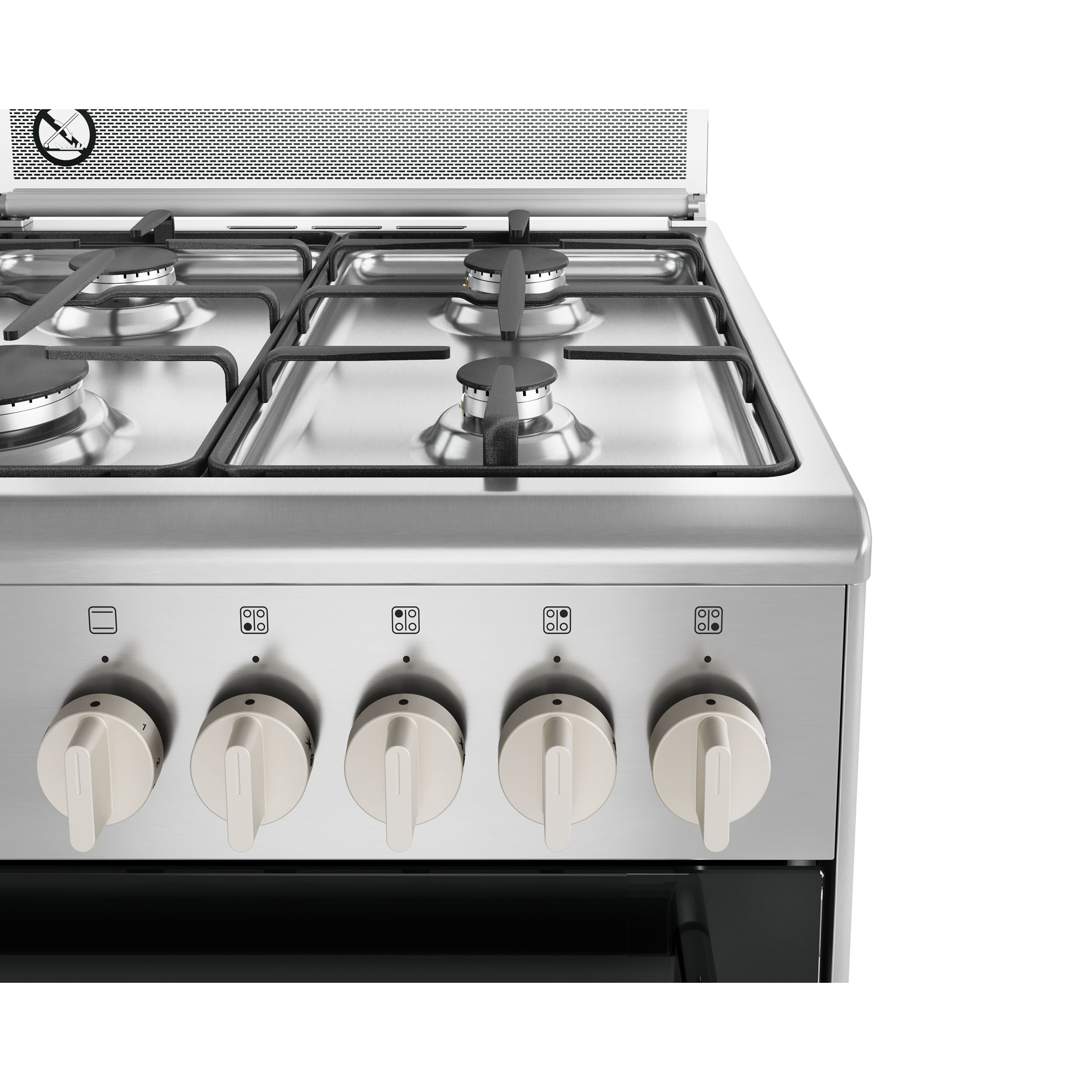 ΚΟΥΖΙΝΑ LA GERMANIA CLS64081DX | ΦΟΥΡΝΟΣ ΑΕΡΙΟΥ ΜΕ ΑΕΡΑ ΚΑΙ ΓΚΡΙΛ ΑΕΡΙΟΥ | ΕΣΤΙΕΣ ΑΕΡΙΟΥ 3