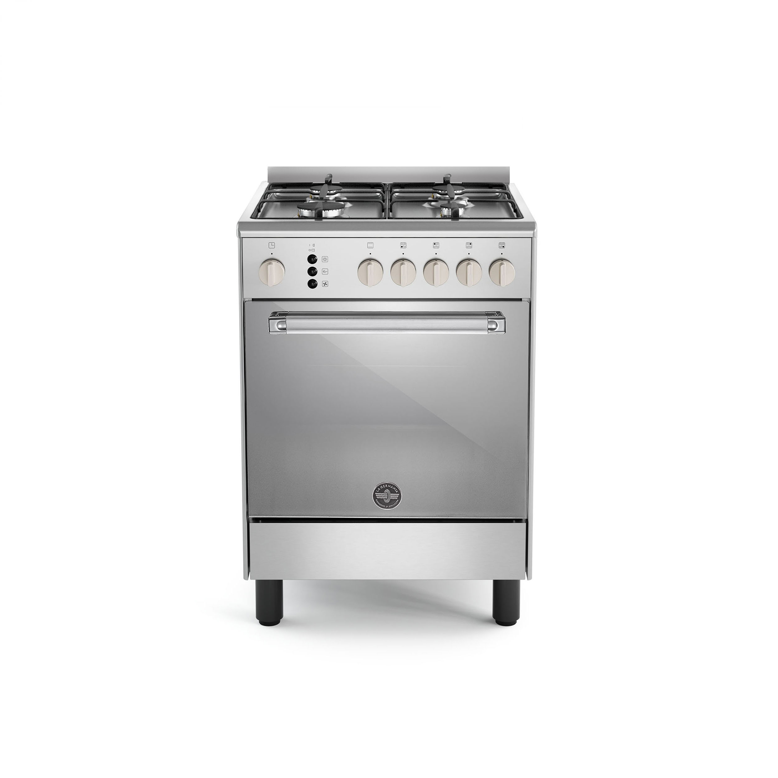 ΚΟΥΖΙΝΑ LA GERMANIA CLS64081DX | ΦΟΥΡΝΟΣ ΑΕΡΙΟΥ ΜΕ ΑΕΡΑ ΚΑΙ ΓΚΡΙΛ ΑΕΡΙΟΥ | ΕΣΤΙΕΣ ΑΕΡΙΟΥ