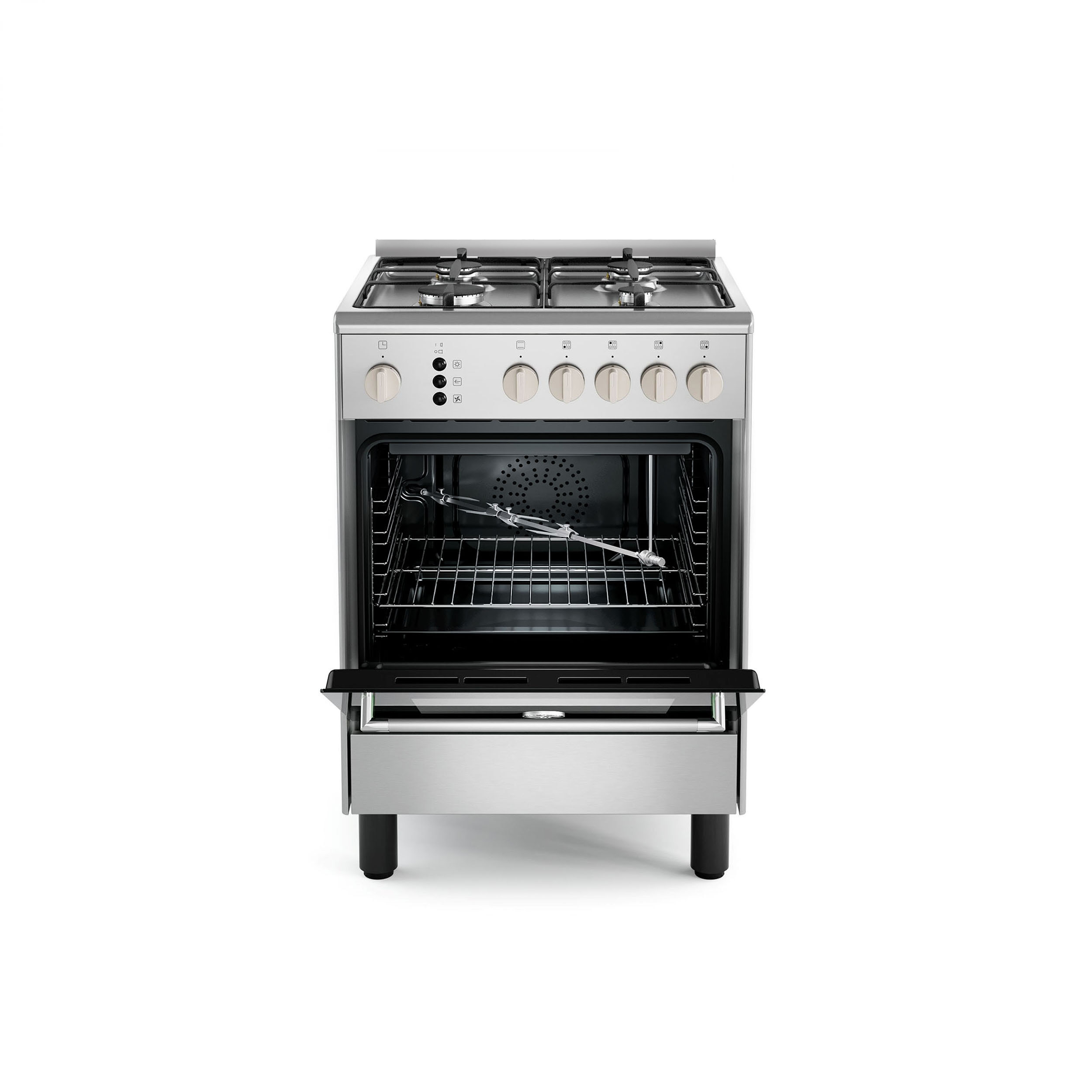 ΚΟΥΖΙΝΑ LA GERMANIA CLS64081DX | ΦΟΥΡΝΟΣ ΑΕΡΙΟΥ ΜΕ ΑΕΡΑ ΚΑΙ ΓΚΡΙΛ ΑΕΡΙΟΥ | ΕΣΤΙΕΣ ΑΕΡΙΟΥ 2