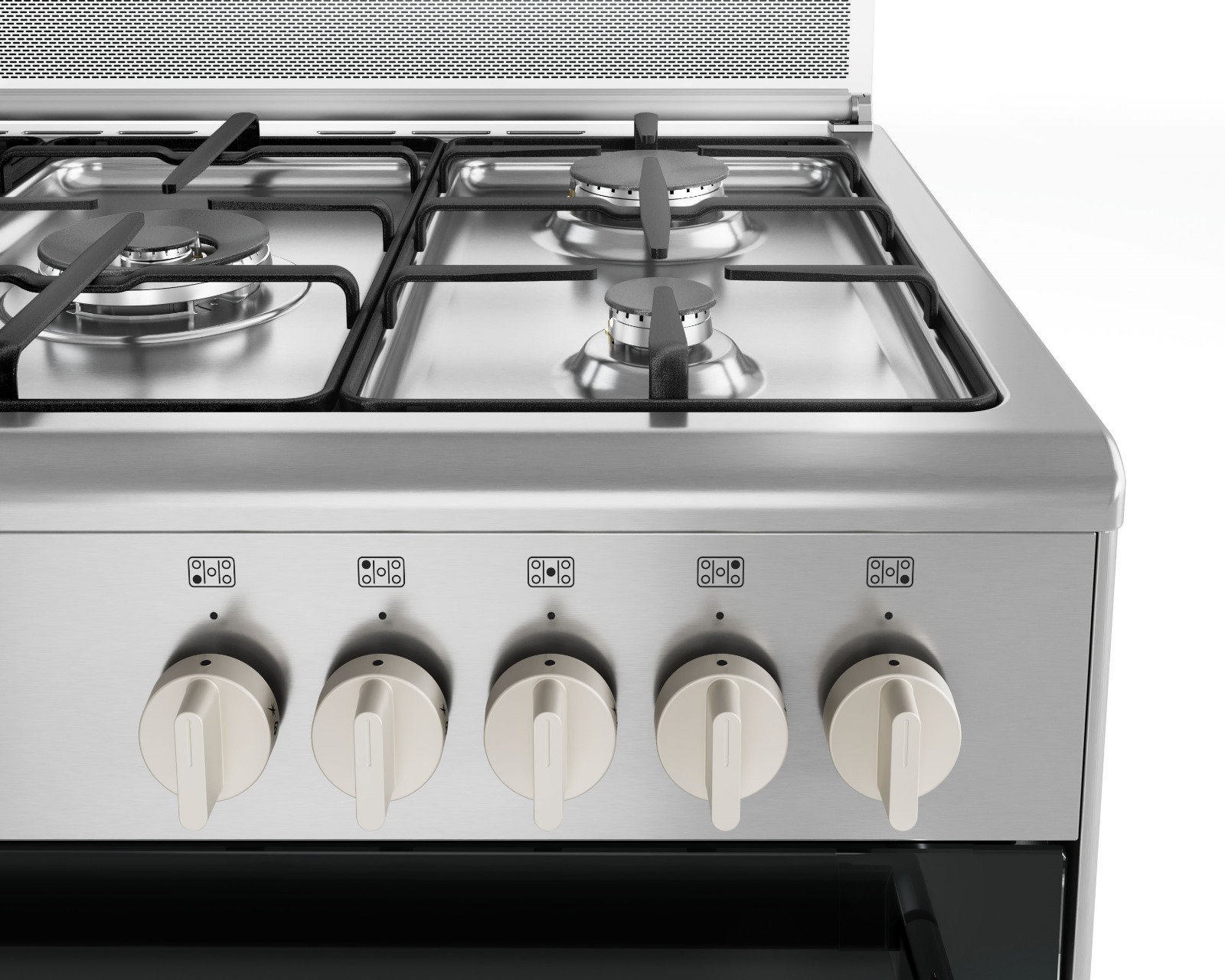 ΚΟΥΖΙΝΑ LA GERMANIA CLS95C81DX | ΦΟΥΡΝΟΣ ΑΕΡΙΟΥ με ΑΕΡΑ ΚΑΙ ΓΚΡΙΛ ΑΕΡΙΟΥ | ΕΣΤΙΕΣ ΑΕΡΙΟΥ 4