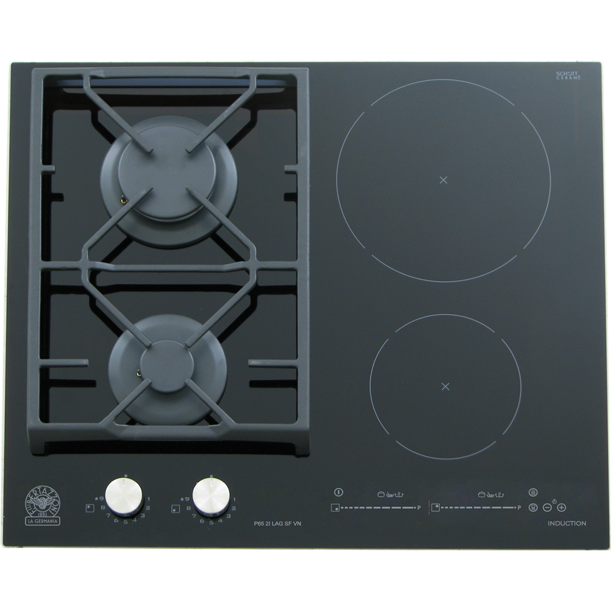 ΕΣΤΙΑ LA GERMANIA P652ILAGSFVN | ΕΣΤΙΑ ΜΙΚΤΗΣ ΤΡΟΦΟΔΟΣΙΑΣ | 2 ΕΣΤΙΕΣ ΕΠΑΓΩΓΙΚΕΣ + 2 ΑΕΡΙΟΥ 3