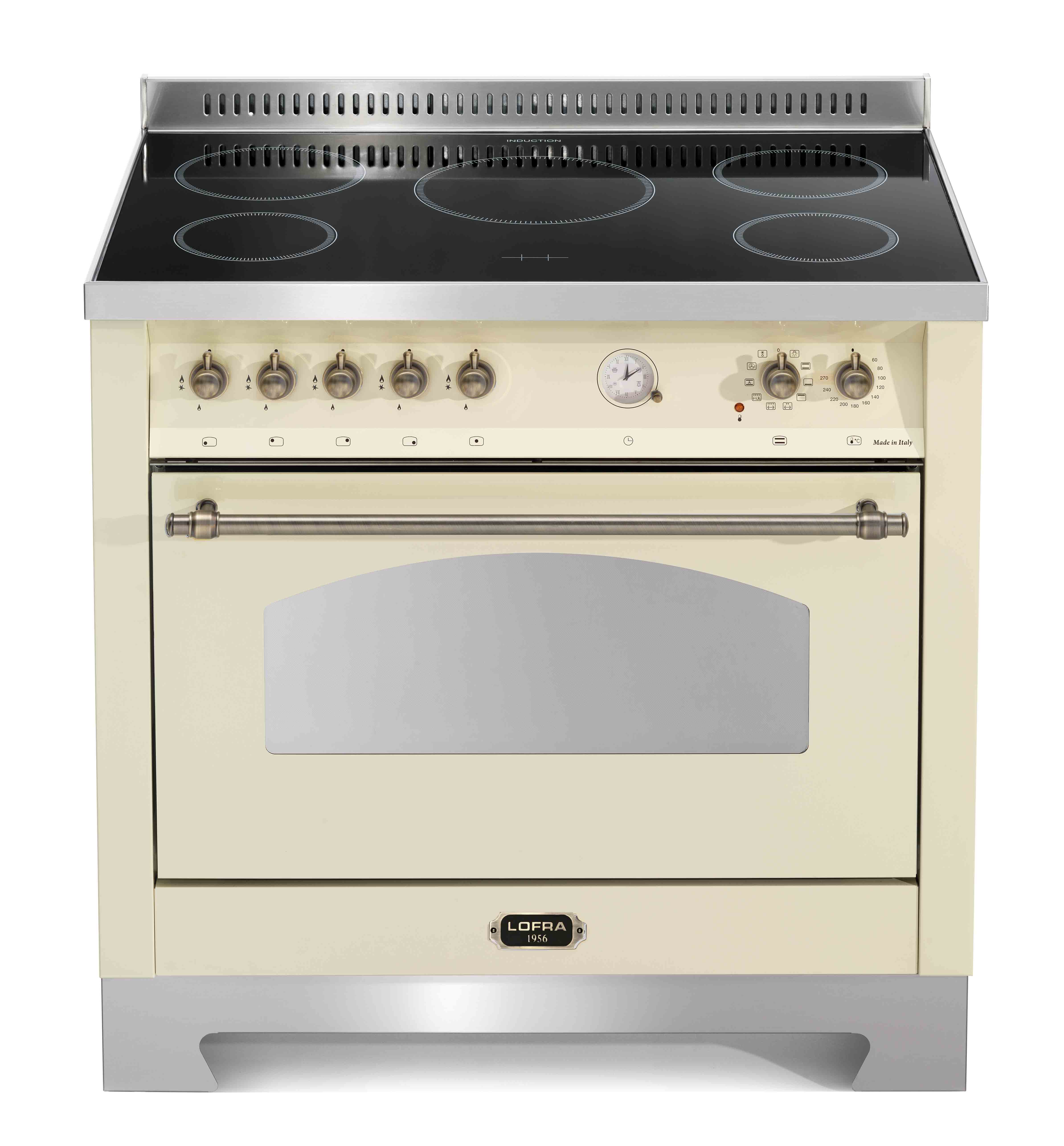 ΚΟΥΖΙΝΑ LOFRA R BI G96MFT/5I | ΦΟΥΡΝΟΣ ΗΛΕΚΤΡΙΚΟΣ | ΕΣΤΙΕΣ ΚΕΡΑΜΙΚΕΣ ΕΠΑΓΩΓΙΚΗΣ ΤΕΧΝΟΛΟΓΙΑΣ 3