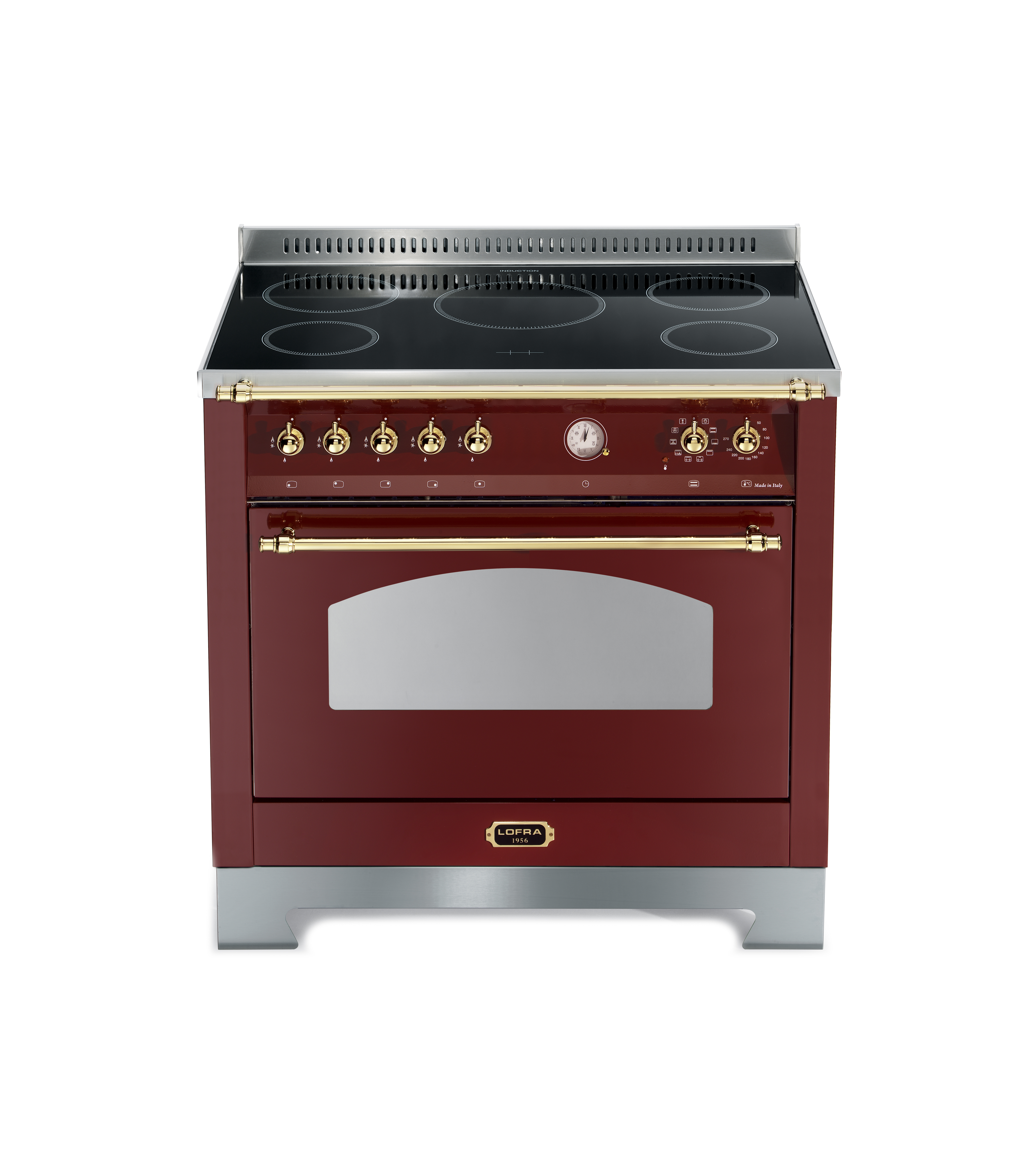 ΚΟΥΖΙΝΑ LOFRA R R G96MFT/5I | ΦΟΥΡΝΟΣ ΗΛΕΚΤΡΙΚΟΣ | ΕΣΤΙΕΣ ΚΕΡΑΜΙΚΕΣ ΕΠΑΓΩΓΙΚΗΣ ΤΕΧΝΟΛΟΓΙΑΣ