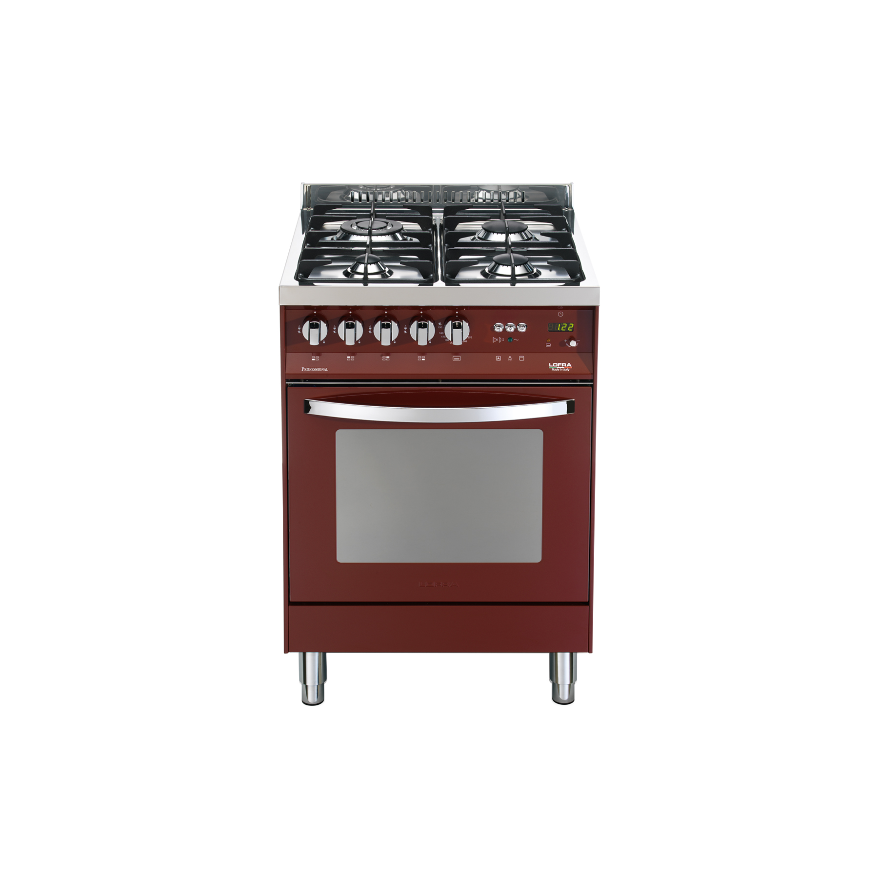 ΚΟΥΖΙΝΑ LOFRA P R 66 GVT/C | ΦΟΥΡΝΟΣ ΑΕΡΙΟΥ ΜΕ ΑΕΡΑ ΚΑΙ ΓΚΡΙΛ ΗΛΕΚΤΡΙΚΟ | ΕΣΤΙΕΣ ΑΕΡΙΟΥ