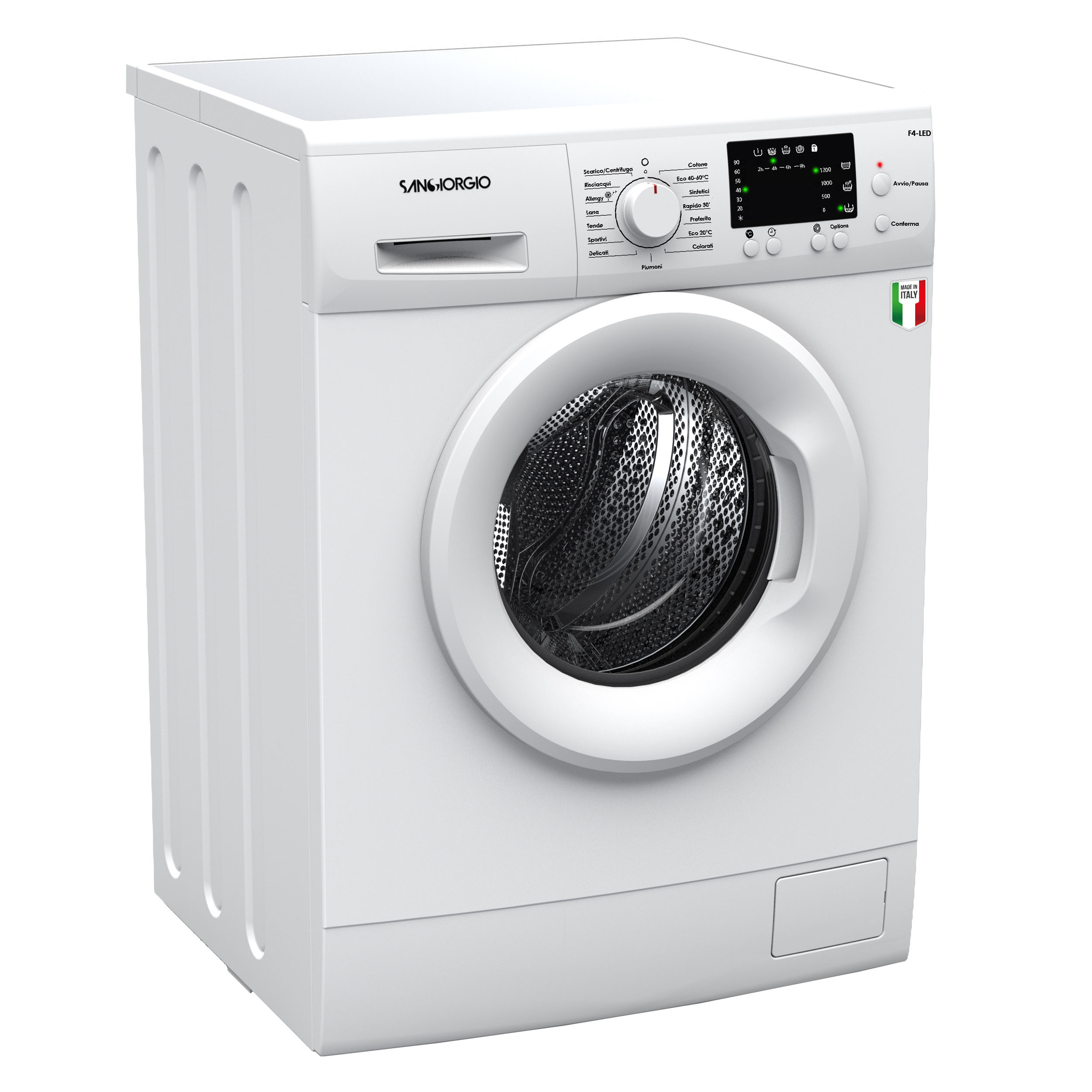 ΠΛΥΝΤΗΡΙΟ ΡΟΥΧΩΝ SANGIORGIO F710L | 7 ΚΙΛΑ | 1000 ΣΤΡΟΦΕΣ | LED ΗΛΕΚΤΡΟΝΙΚΟ | 5 ΧΡΟΝΙΑ ΕΓΓΥΗΣΗ*