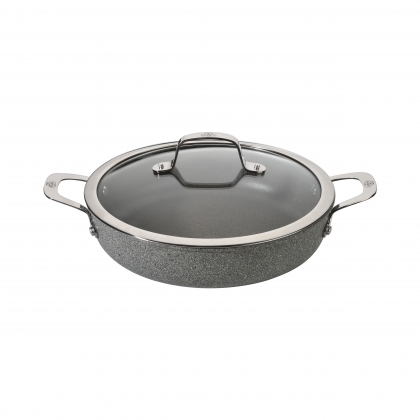 ΣΩΤΕΖΑ BALLARINI SG42 | Σωτέζα 28εκ. + καπάκι | SALINA GRANITIUM