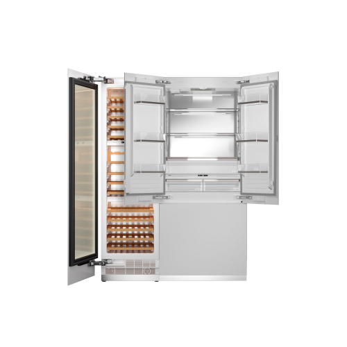 ΨΥΓΕΙΟΚΑΤΑΨΥΚΤΗΣ BERTAZZONI RWFD6090S5FPNS/24 | ΕΝΤΟΙΧΙΖΟΜΕΝΟΣ ΨΥΓ/ΚΤΗΣ FRENCH DOORS + ΚΕΛΑΡΙ ΚΡΑΣΙΩΝ| PREMIUM SLOT-IN