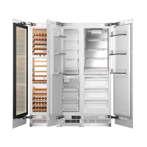 ΨΥΓΕΙΟΚΑΤΑΨΥΚΤΗΣ BERTAZZONI RWFL604560S5FPNS | ΕΝΤΟΙΧΙΖΟΜΕΝΟΣ SIDEbySIDE + ΚΕΛΑΡΙ ΚΡΑΣΙΩΝ| PREMIUM SLOT-IN