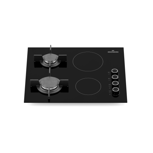 ΕΣΤΙΑ MONDIN VD602BNEV | ΕΣΤΙΑ ΜΙΚΤΗΣ ΤΡΟΦΟΔΟΣΙΑΣ | 2 ΕΣΤΙΕΣ ΚΕΡΑΜΙΚΕΣ + 2 ΑΕΡΙΟΥ