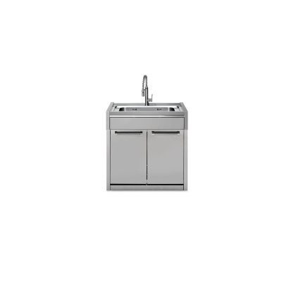 ΜΟΝΑΔΑ ΜΕΓΑΛΟΥ ΝΕΡΟΧΥΤΗ 90εκ. ΜΕ 2 ΝΤΟΥΛΑΠΙΑ INOX | STEEL SWING | ΜΟΝΤΕΛΟ: G9C-L1G-SS