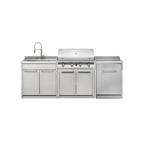 ΚΟΥΖΙΝΑ ΕΞΩΤΕΡΙΚΗΣ ΧΡΗΣΗΣ STEEL SWING 9SK9BQRB25063SS| BBQ STEEL 90εκ. | ΨΥΓΕΙΟ ΜΕ ΚΑΤΑΨΥΚΤΗ