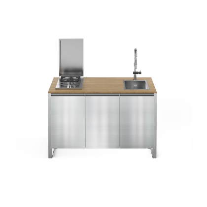 ΚΟΥΖΙΝΑ ΕΞΩΤΕΡΙΚΗΣ ΧΡΗΣΗΣ STEEL GEA SELLA14580-QL-NA-SS | ΝΕΡΟΧΥΤΗΣ 40εκ. | ΕΣΤΙΑ ΑΕΡΙΟΥ 